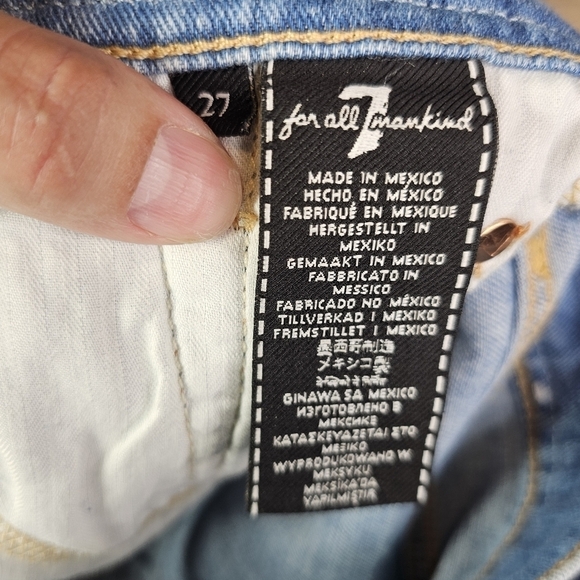 New 7 For all mankind The Ankle Skinny Jeans | 27 - Picture 7 of 9
